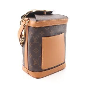 Louis Vuitton monogram Milk Monogram cowhide Brown Box bag
